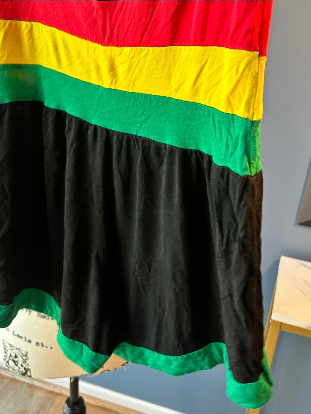 Hi-lense strapless reggae Rastafari romper shorts ⭐️5FOR$25⭐️ - Picture 8 of 10